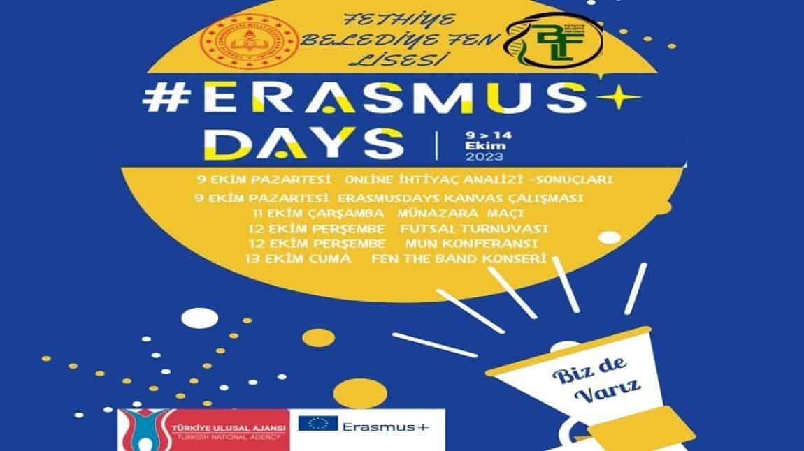 2023- 2024 Erasmus Days Etkinliklerimiz...